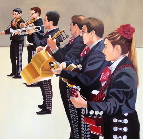 Link to the Mariachi Painting
